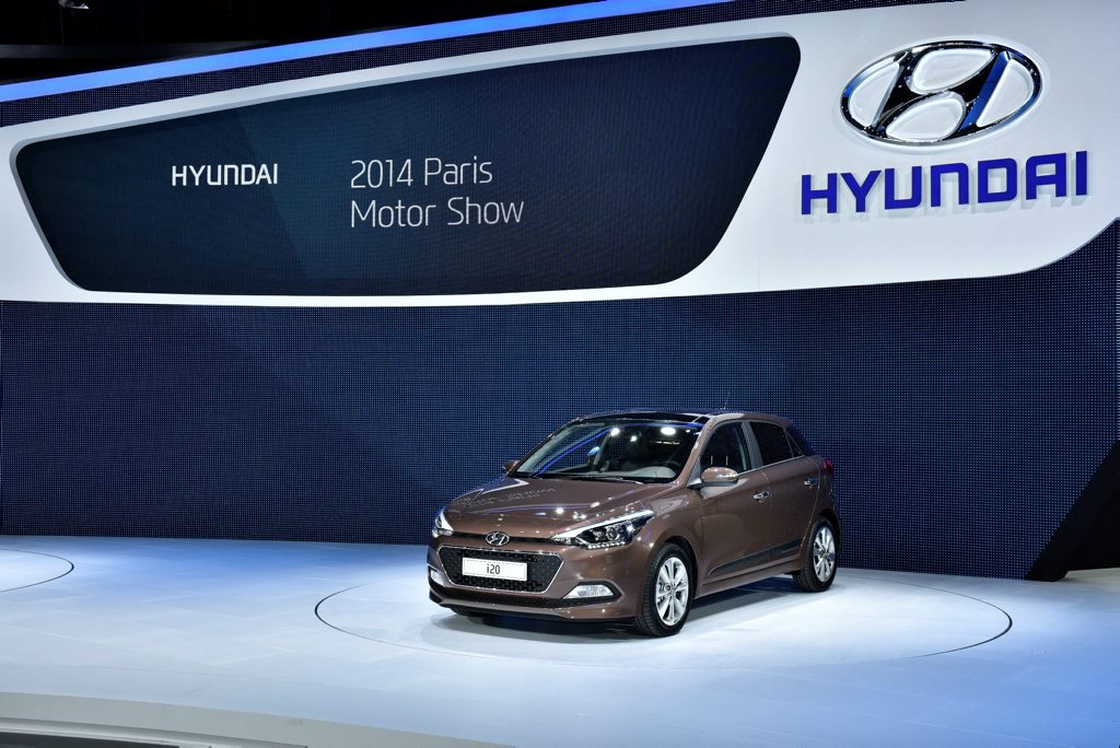 The new Hyundai i20 was unveiled in Paris The new Hyundai i20 was unveiled in Paris